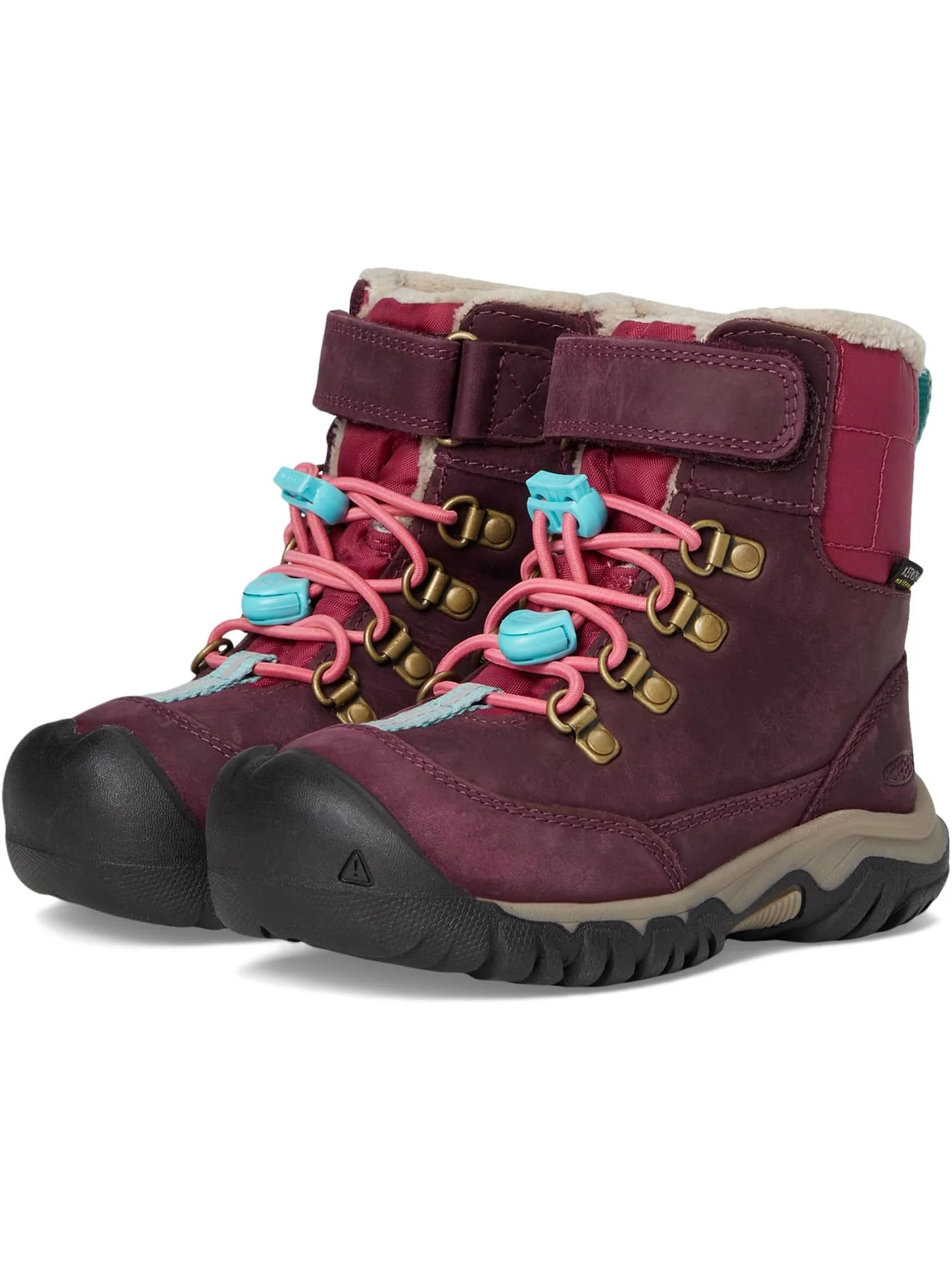 Ботинки KEEN Kids Kanibou Waterproof — розовый