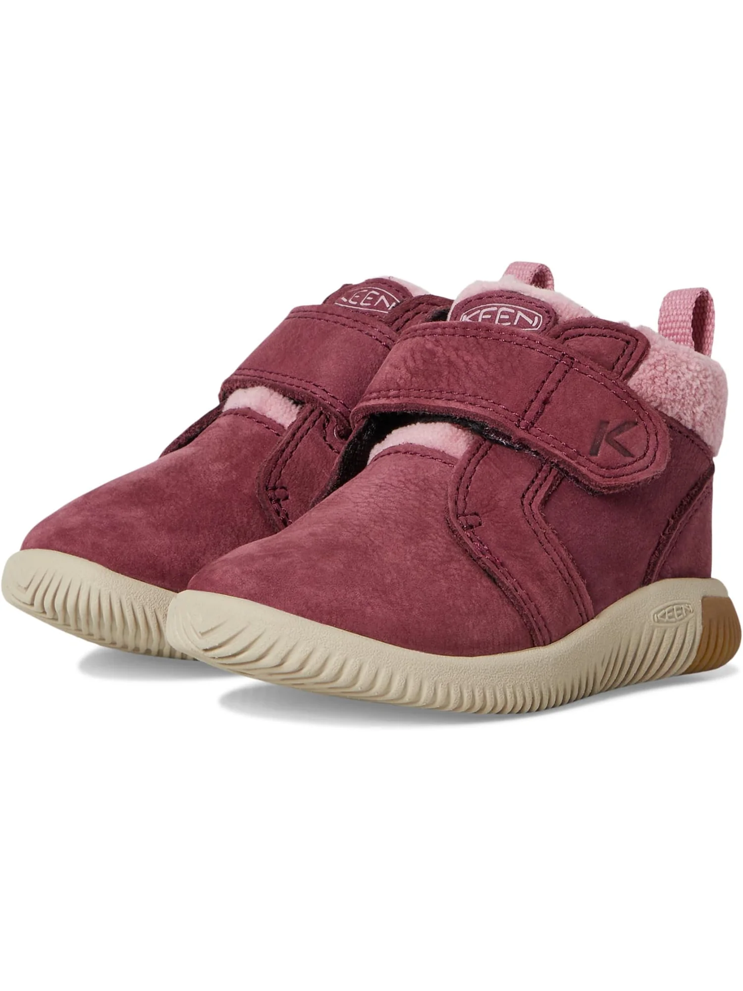 Кроссовки KEEN Kids KNX Middie Easy On Strap Comfortable Barefoot Feel Sneakers — фиолетовый