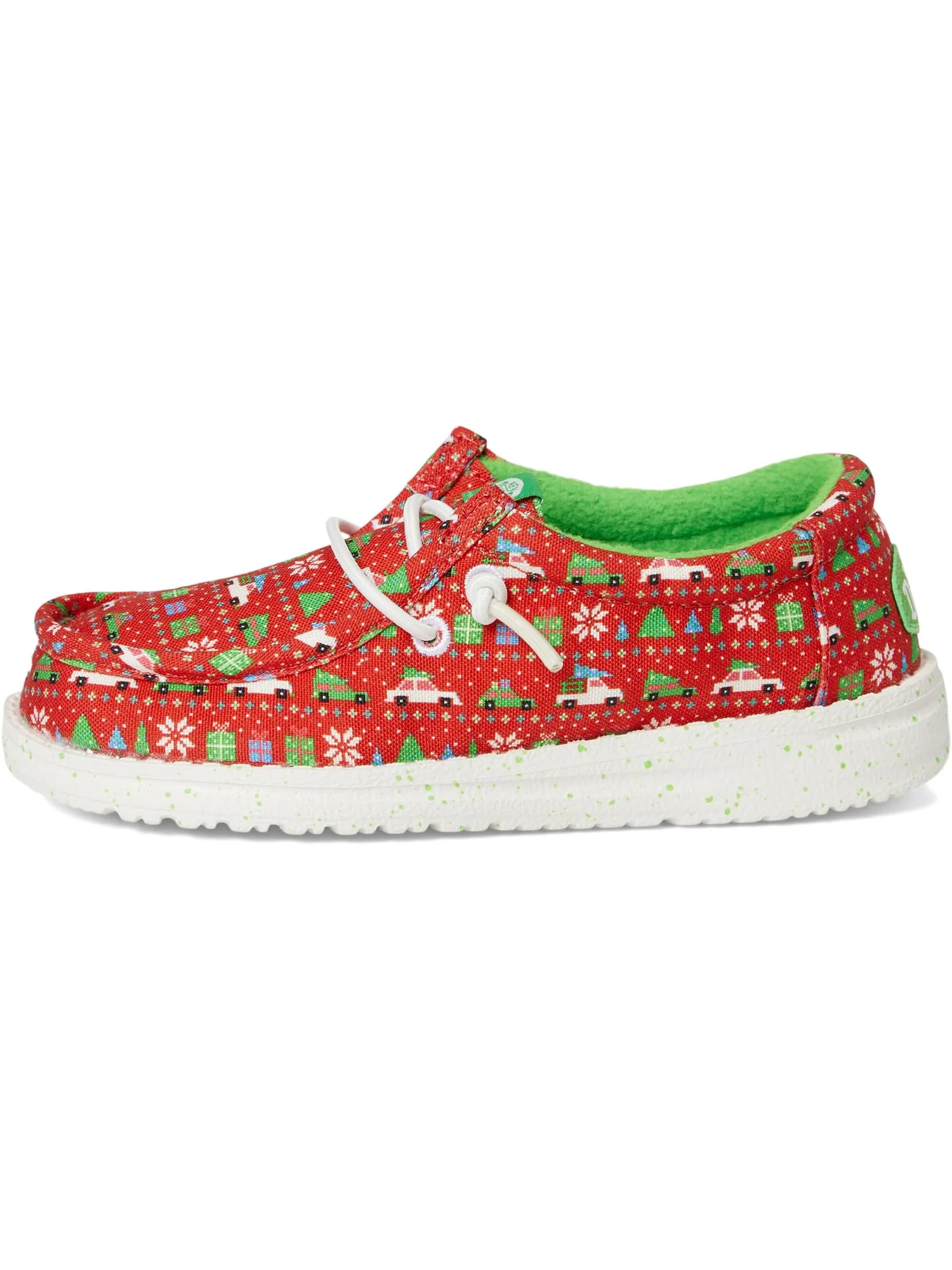 Кроссовки Hey Dude Kids  Wally Holiday Sweater — 4