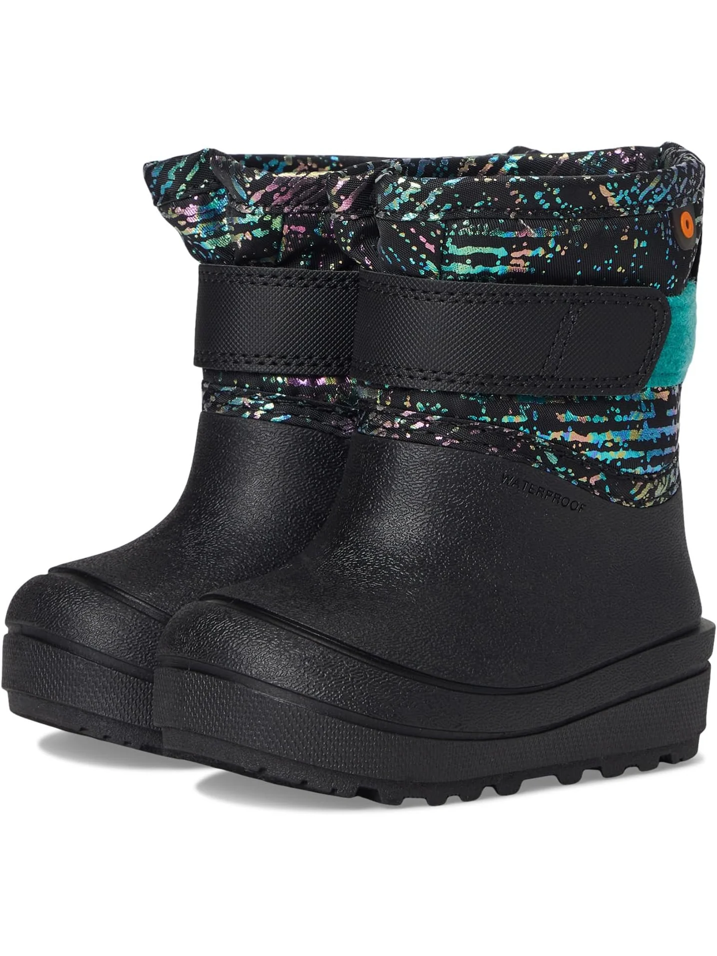 Ботинки Bogs Kids  Baby Snow Shell - Metallic Stripe — 1