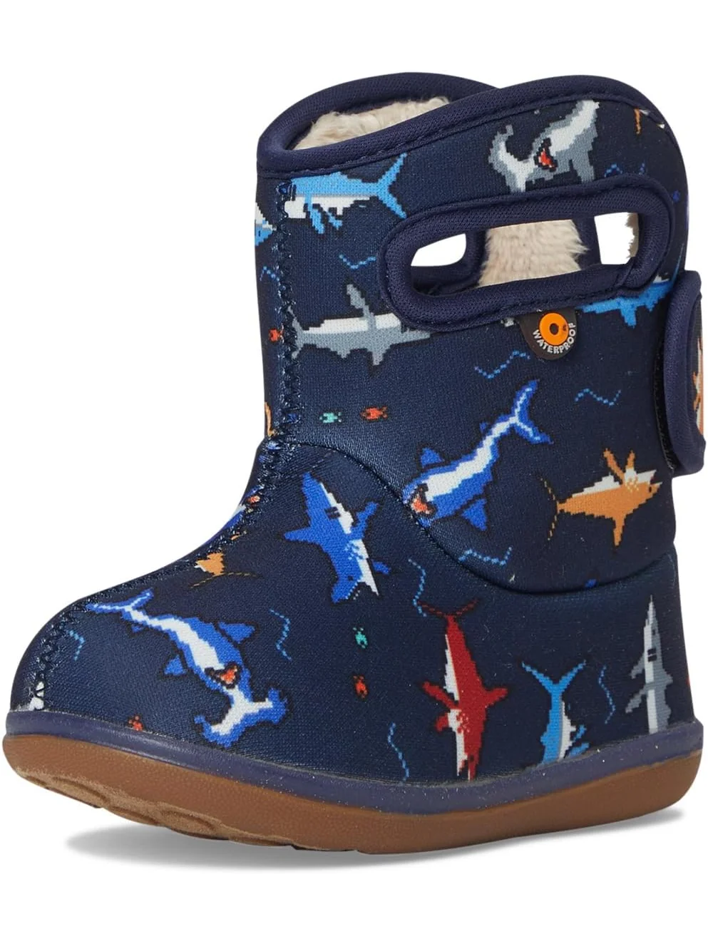 Ботинки Bogs Kids  Baby Bogs II - Pixel Shark — 7