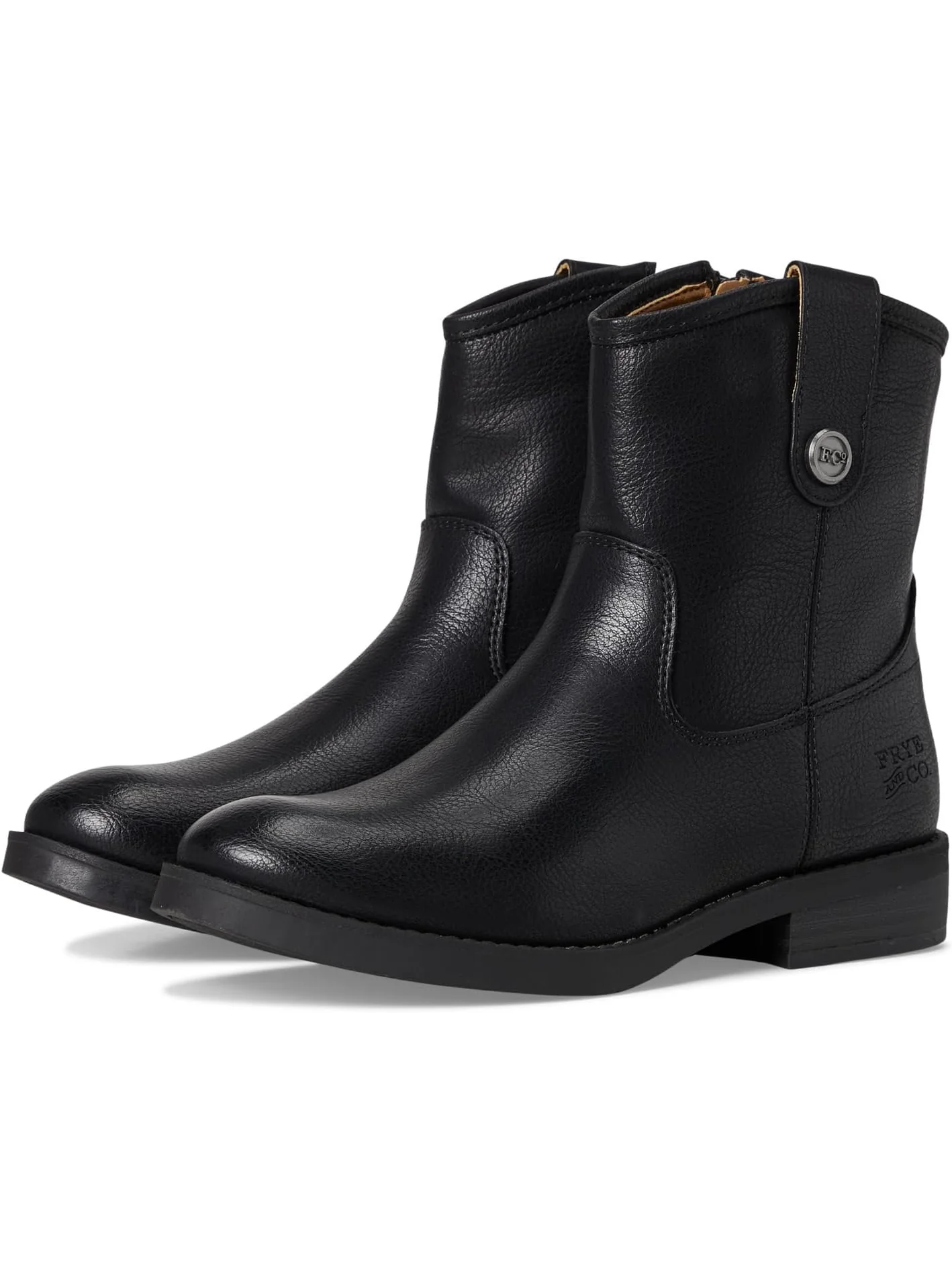 Ботинки FRYE AND CO. Kids Girls Kellie Button Short — черный
