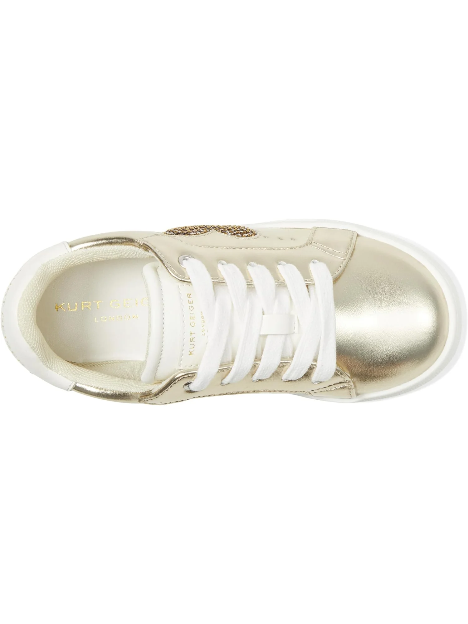 Кроссовки Kurt Geiger London Kids  Mini Luckson Heart — 2