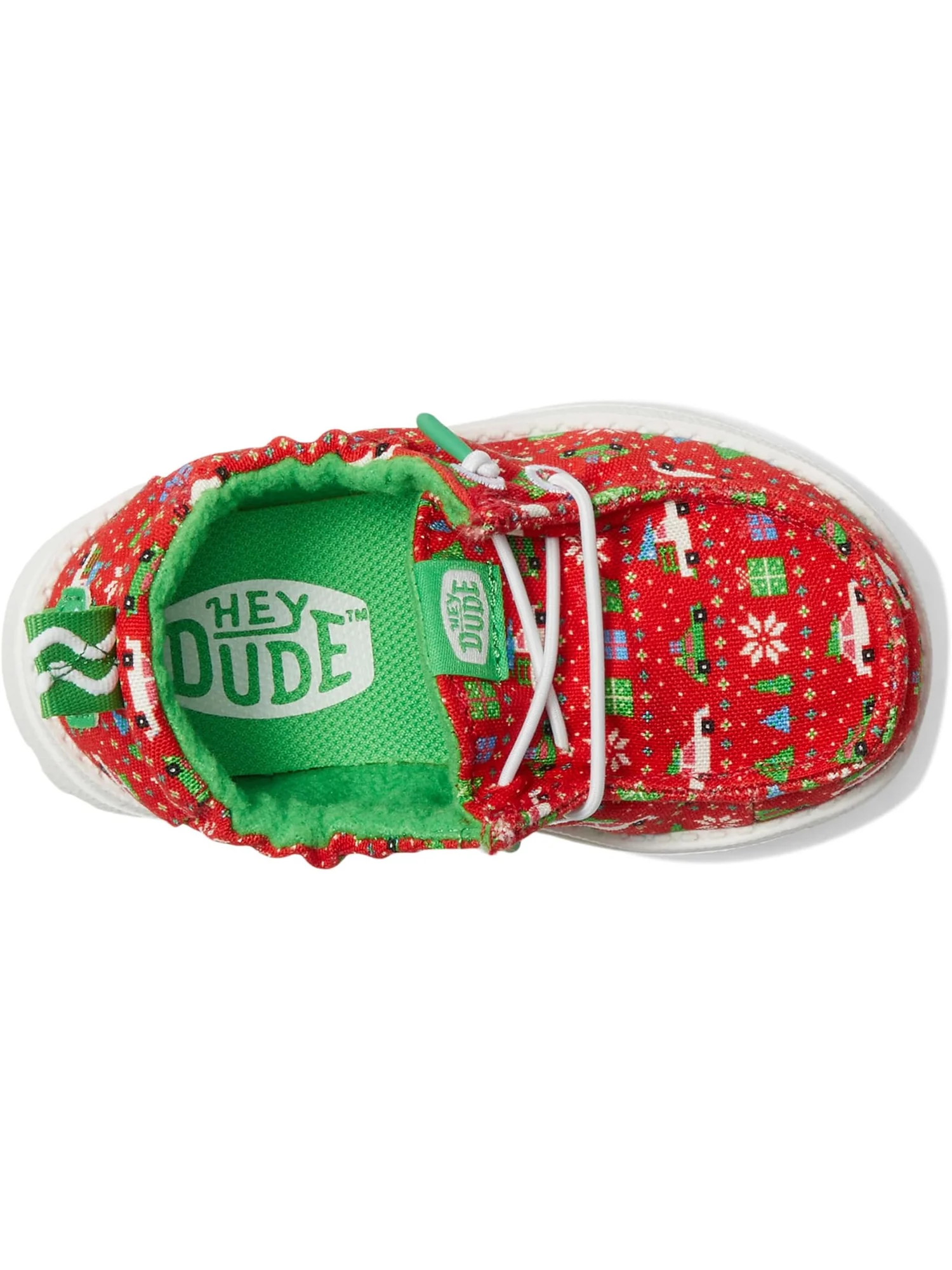 Кроссовки Hey Dude Kids Lildude Holiday Sweater — 2