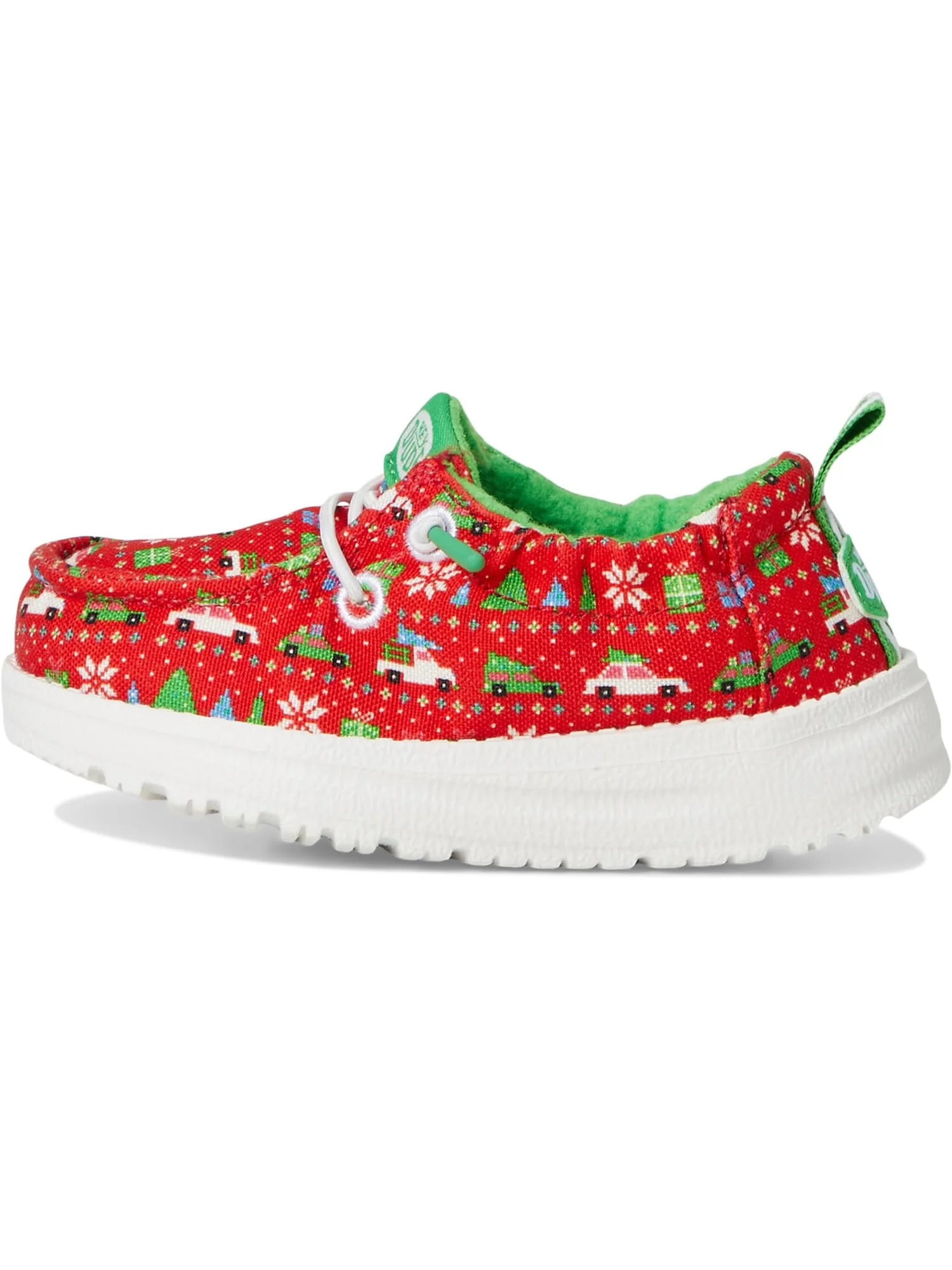 Кроссовки Hey Dude Kids Lildude Holiday Sweater — 4
