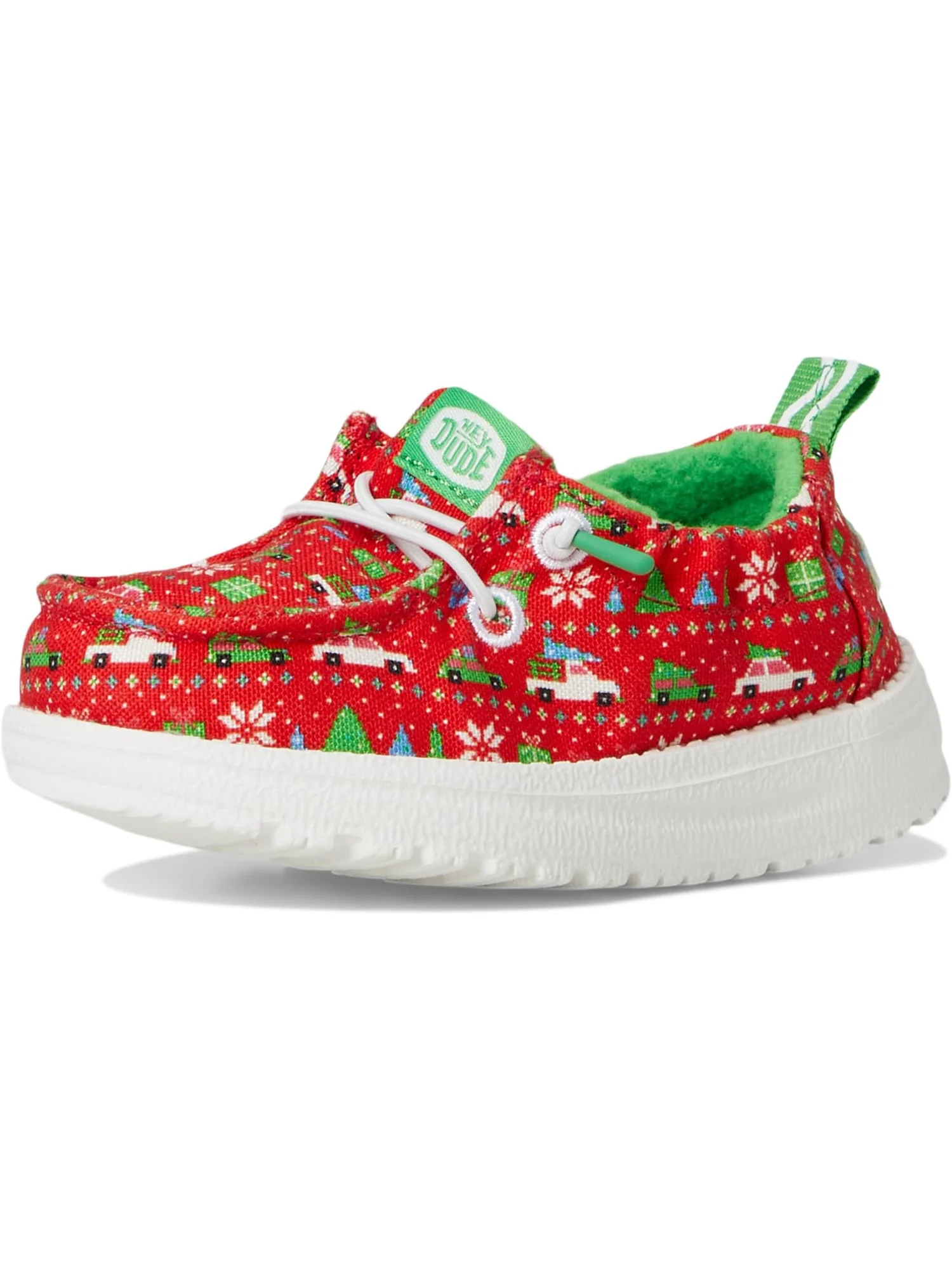 Кроссовки Hey Dude Kids Lildude Holiday Sweater — 7