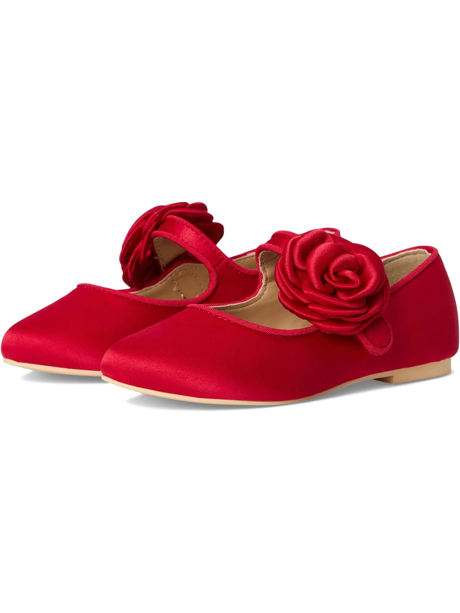 Сандалии Janie and Jack Rosette Flats — красный