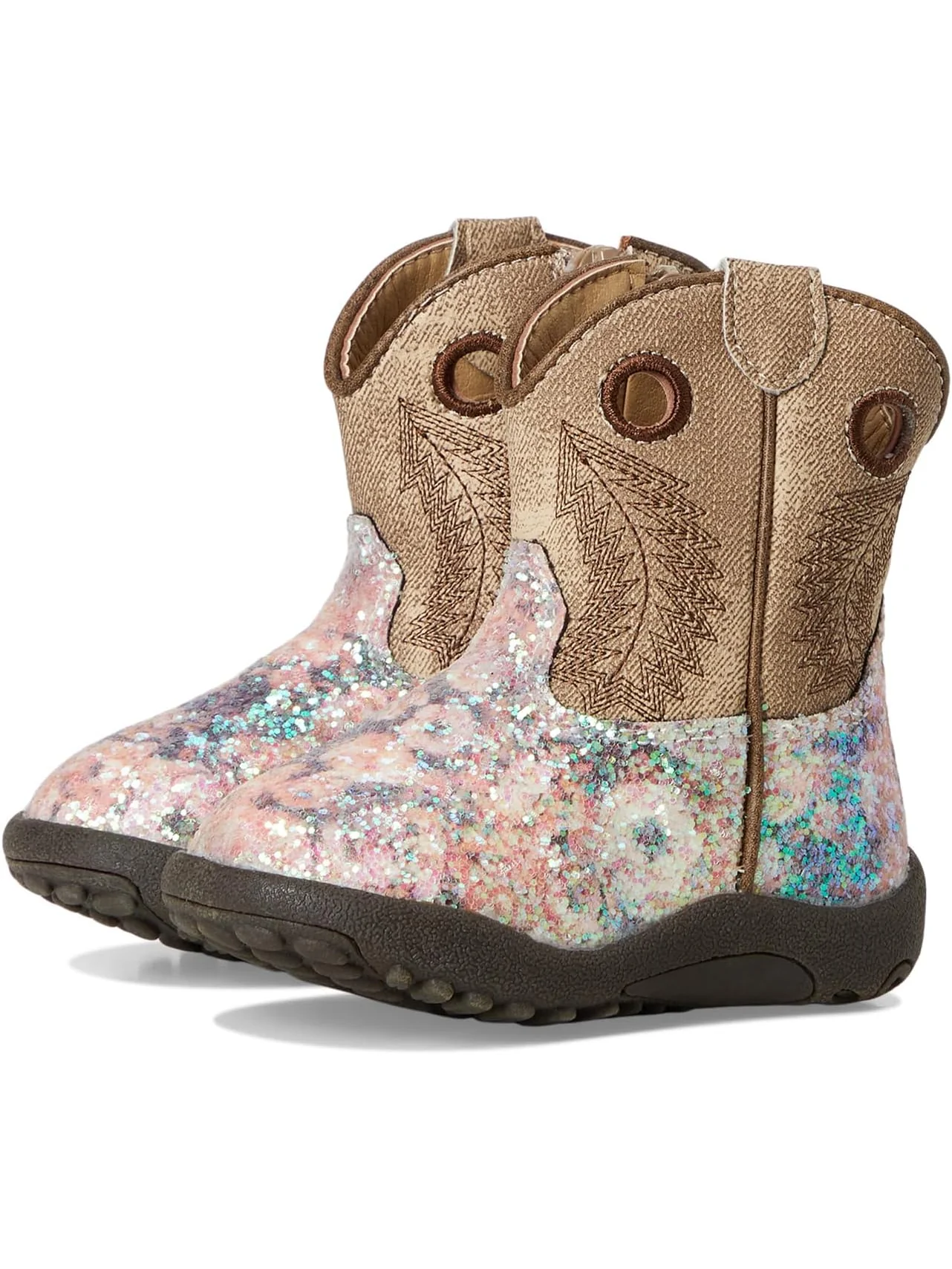 Ботинки Roper Kids Cowbabies Willow Glitter — 1