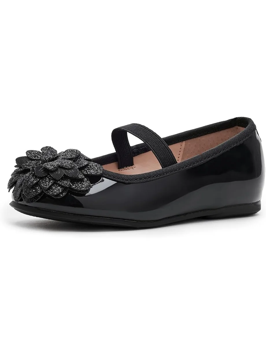 Детские балетки Nina Jeanesse-T (Toddler/Little Kid) Nina Kids — черный