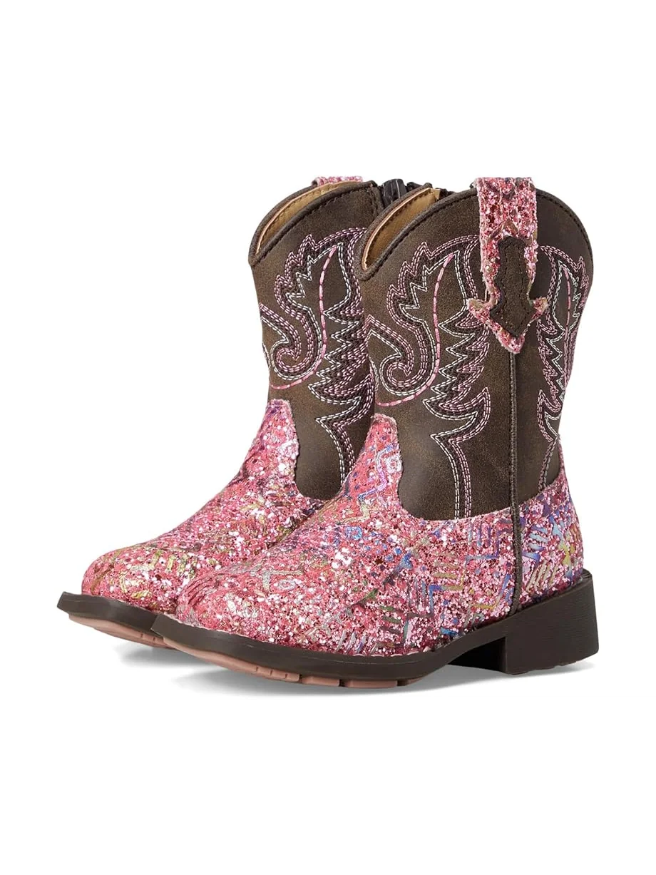 Детские сапоги Roper Kids Glitter Aztec — 1