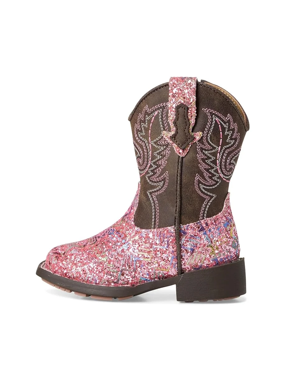 Детские сапоги Roper Kids Glitter Aztec — 4