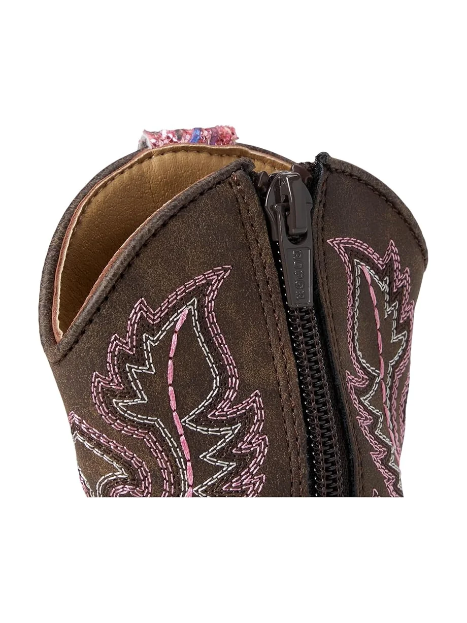 Детские сапоги Roper Kids Glitter Aztec — 6