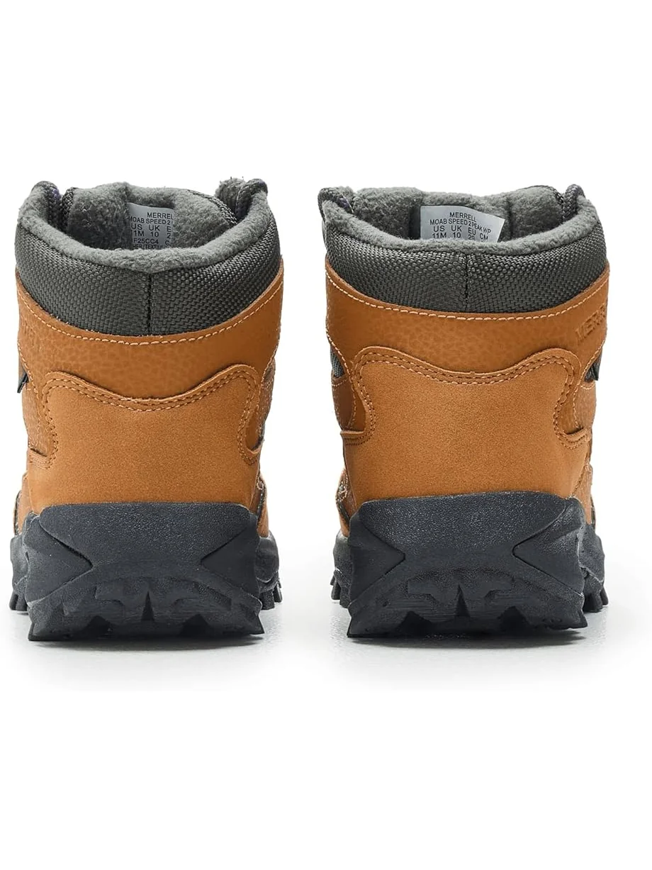 Детские треккинговые ботинки Merrell Moab Speed 2 Peak Waterproof (Little Kid/Big Kid) Merrell Kids — 7