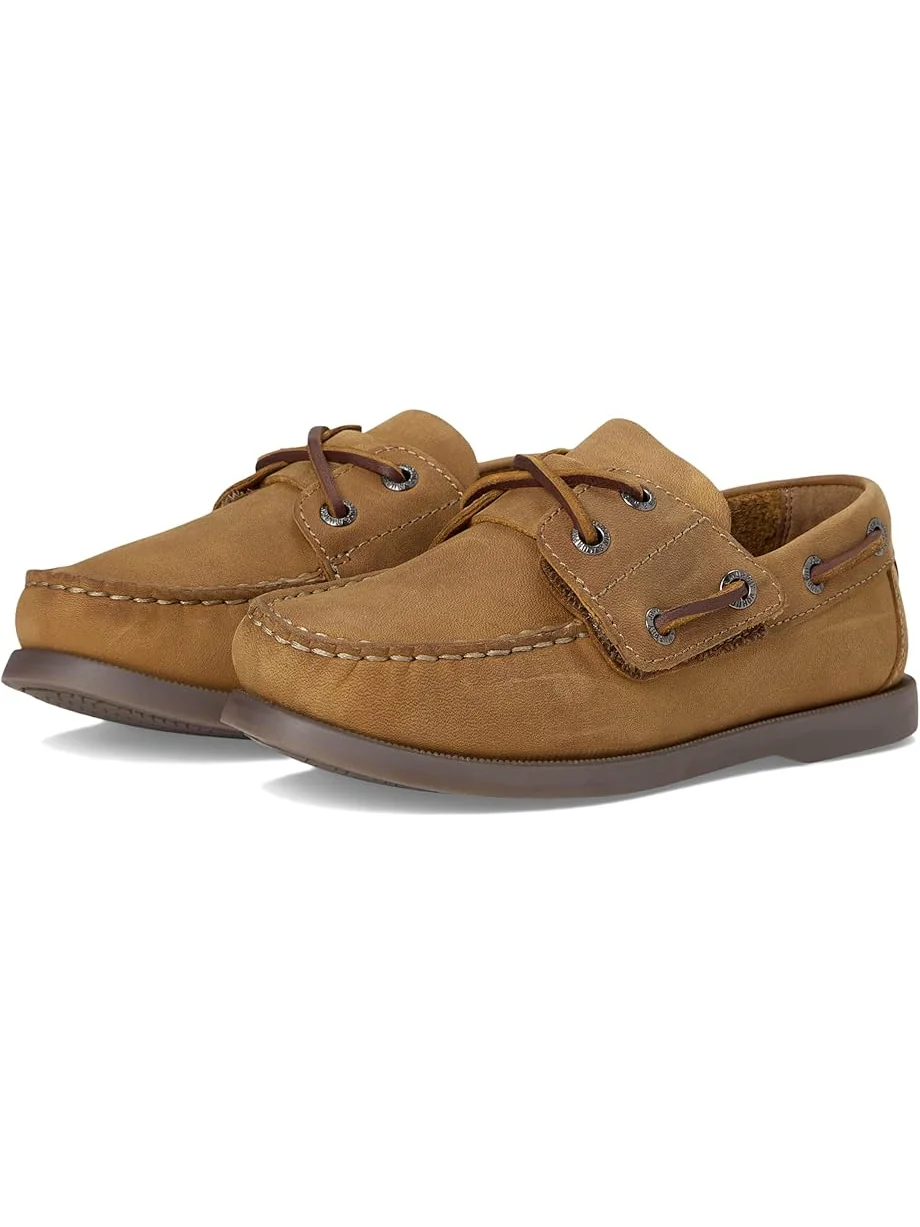 Детские лодочники Johnston & Murphy Zeke (tоддлер) Johnston & Murphy Kids — бежевый