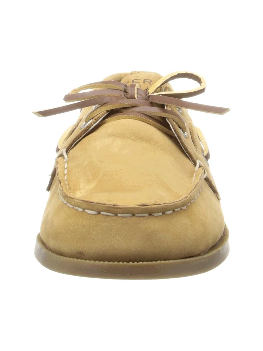 Детские лодочники Sperry Authentic Original Slip On (Little Kid/Big Kid) Sperry Kids, Sahara Leather — 7