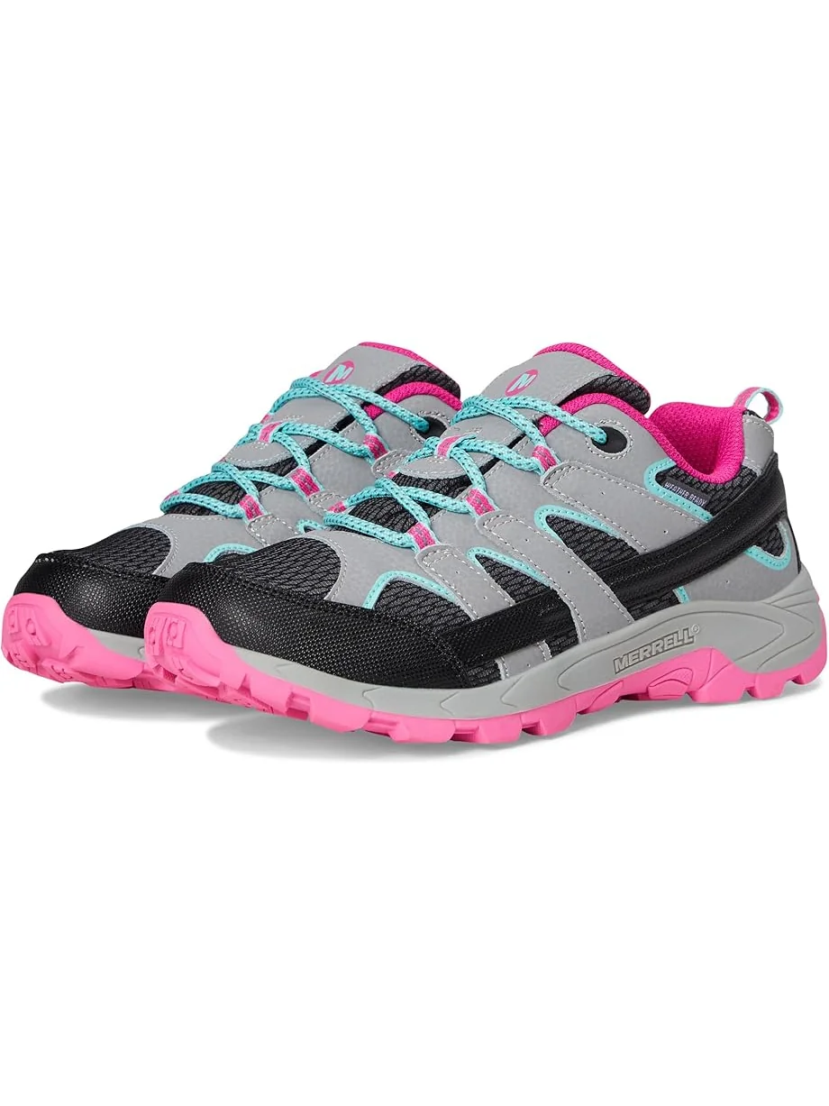 Детские треккинговые ботинки Merrell Moab Kdz Wp (Little Kids/Big Kids) Merrell Kids — розовый