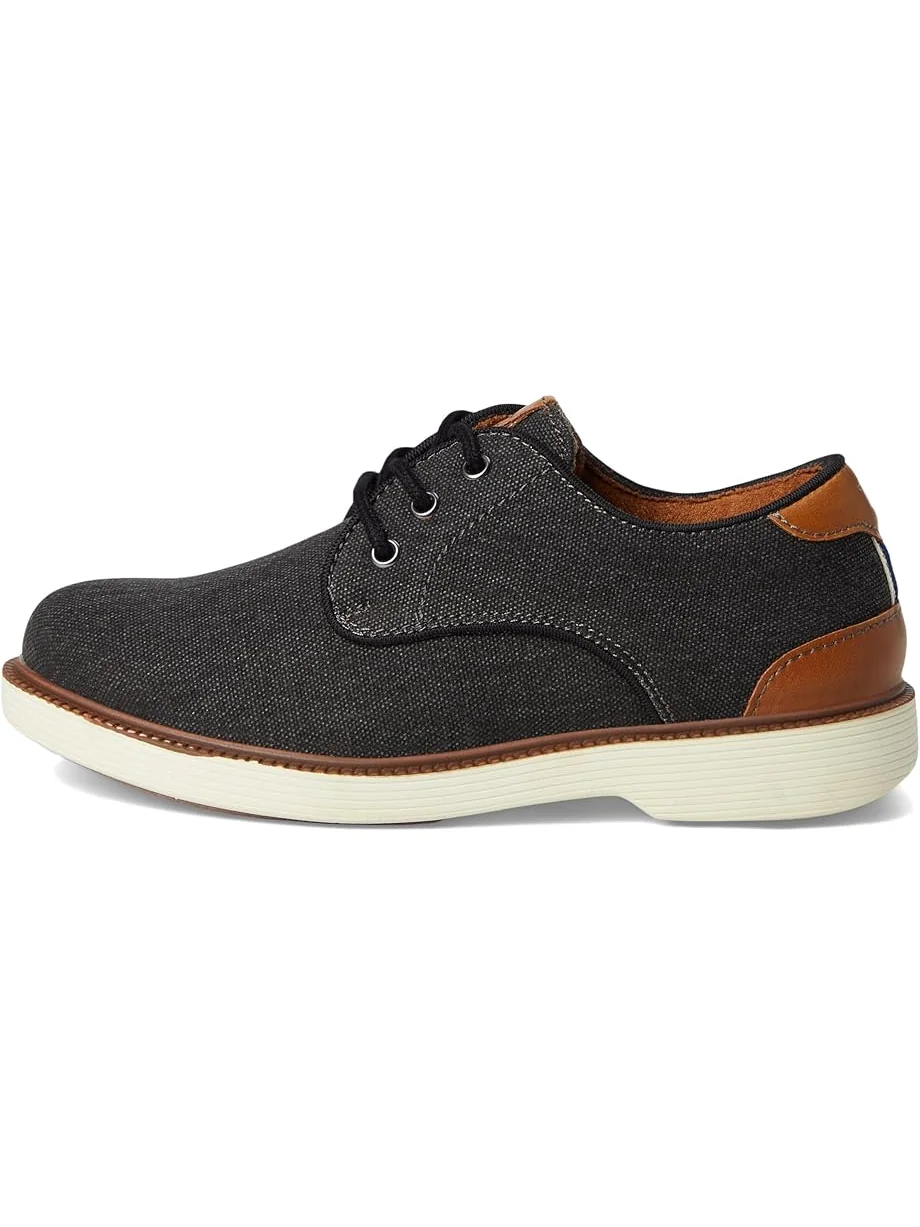 Детские оксфорды Florsheim Highland Canvas Plain Toe Jr. (toddler/little kid/big kid) Florsheim Kids — 4