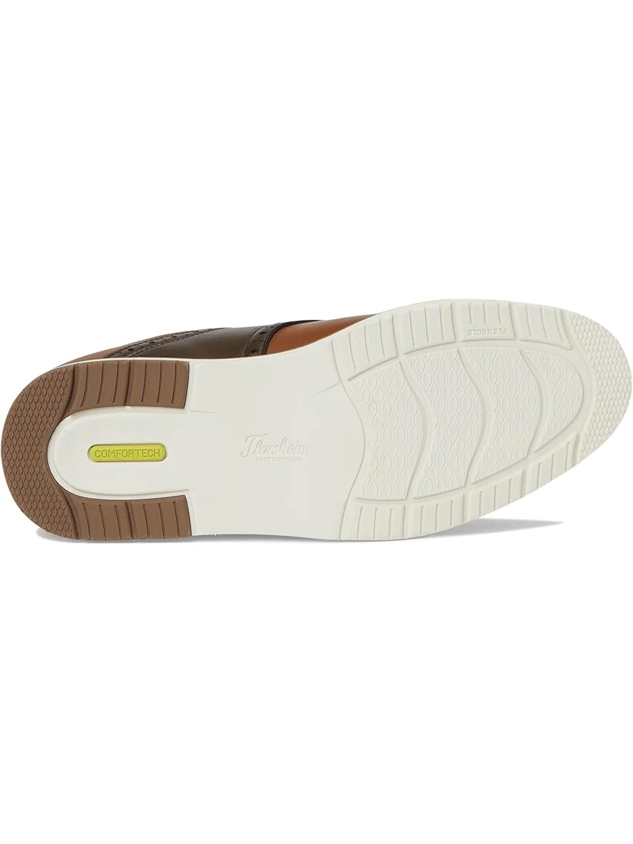 Мужские оксфорды Florsheim Kids Vibe Jr. Boys Plain Toe Saddle Shoe (Toddler/Little Kid/Big Kid) — 3