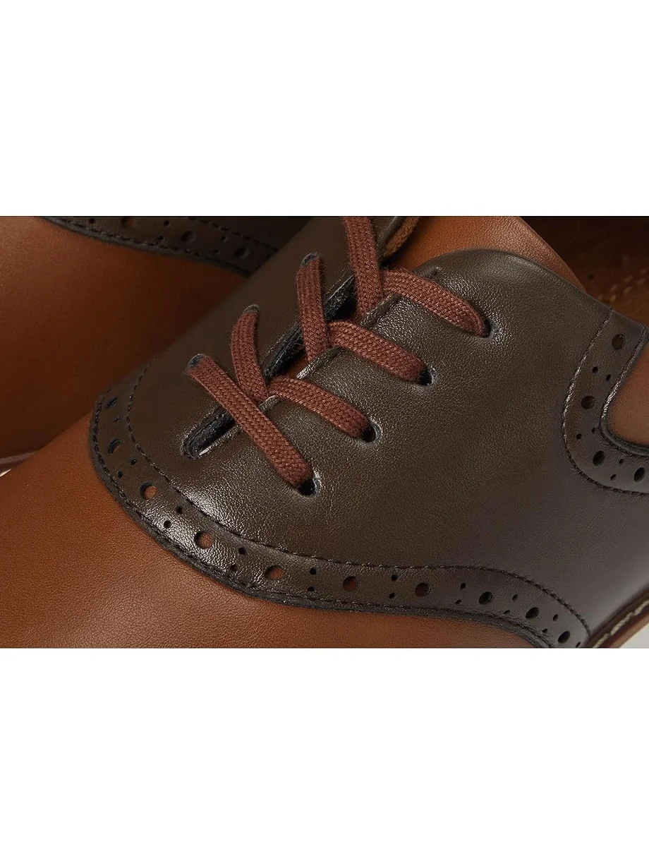 Мужские оксфорды Florsheim Kids Vibe Jr. Boys Plain Toe Saddle Shoe (Toddler/Little Kid/Big Kid) — 6