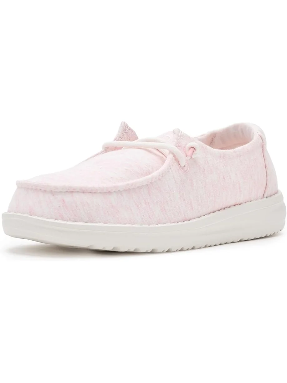 Детские лоферы Wendy Y Stretch Jersey Lilac Hey Dude Kids — 1