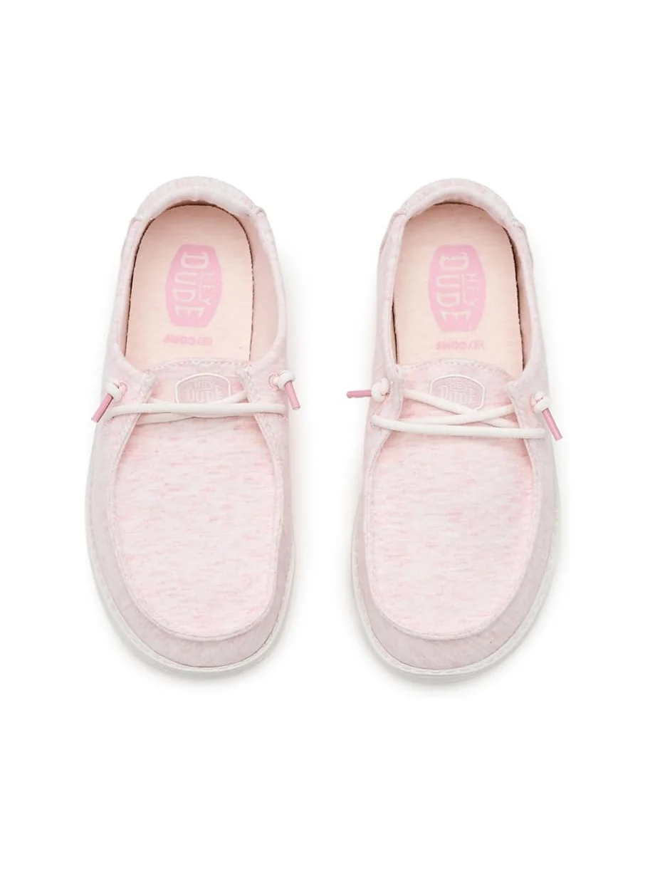 Детские лоферы Wendy Y Stretch Jersey Lilac Hey Dude Kids — 2
