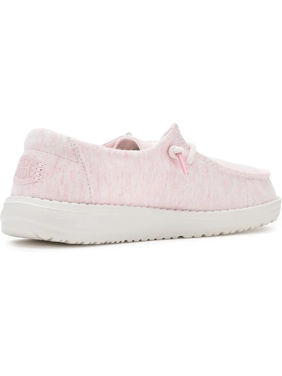 Детские лоферы Wendy Y Stretch Jersey Lilac Hey Dude Kids — 3