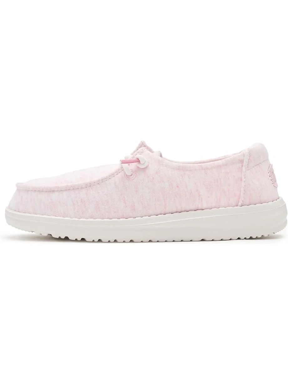 Детские лоферы Wendy Y Stretch Jersey Lilac Hey Dude Kids — 4