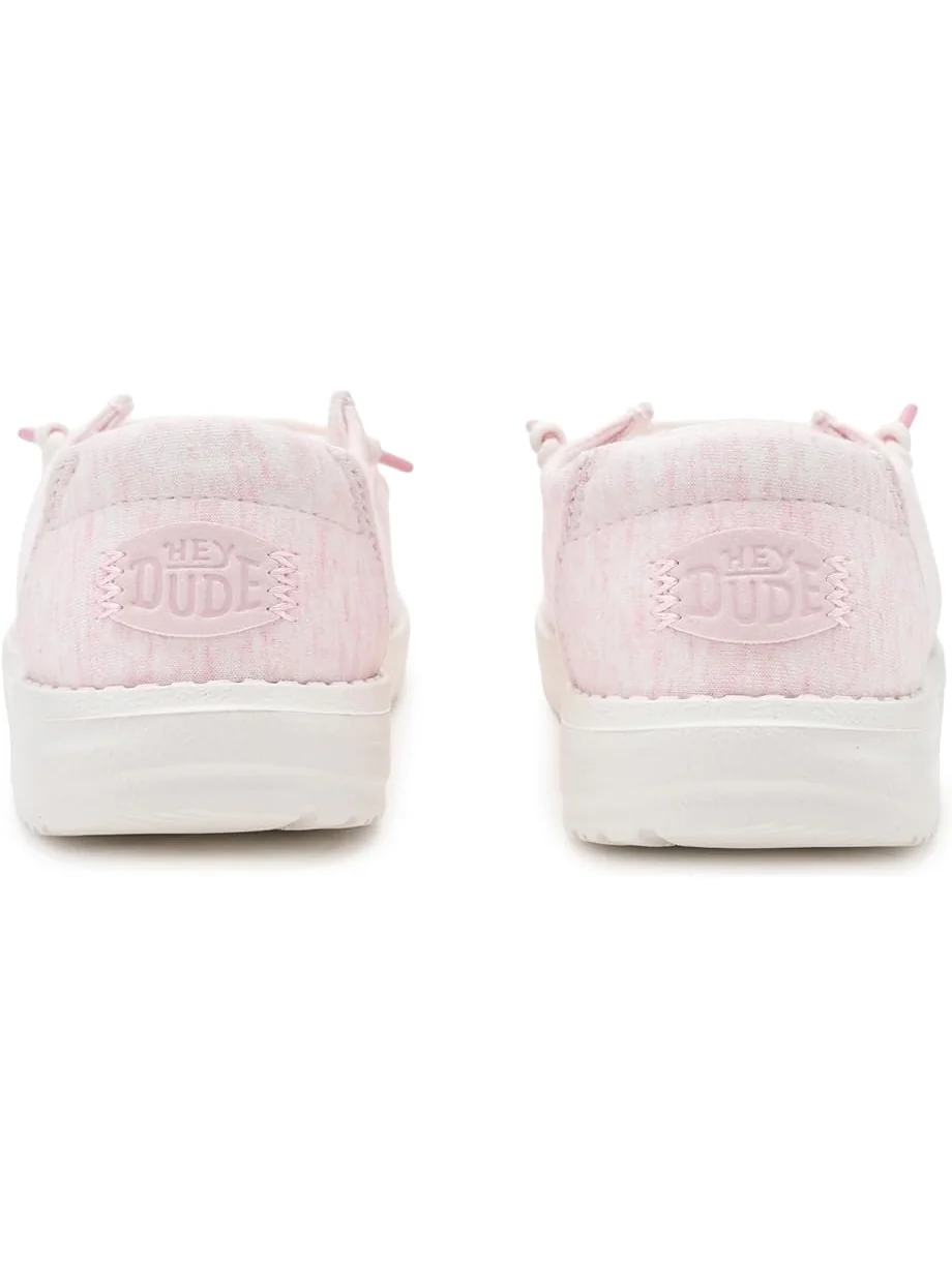 Детские лоферы Wendy Y Stretch Jersey Lilac Hey Dude Kids — 7