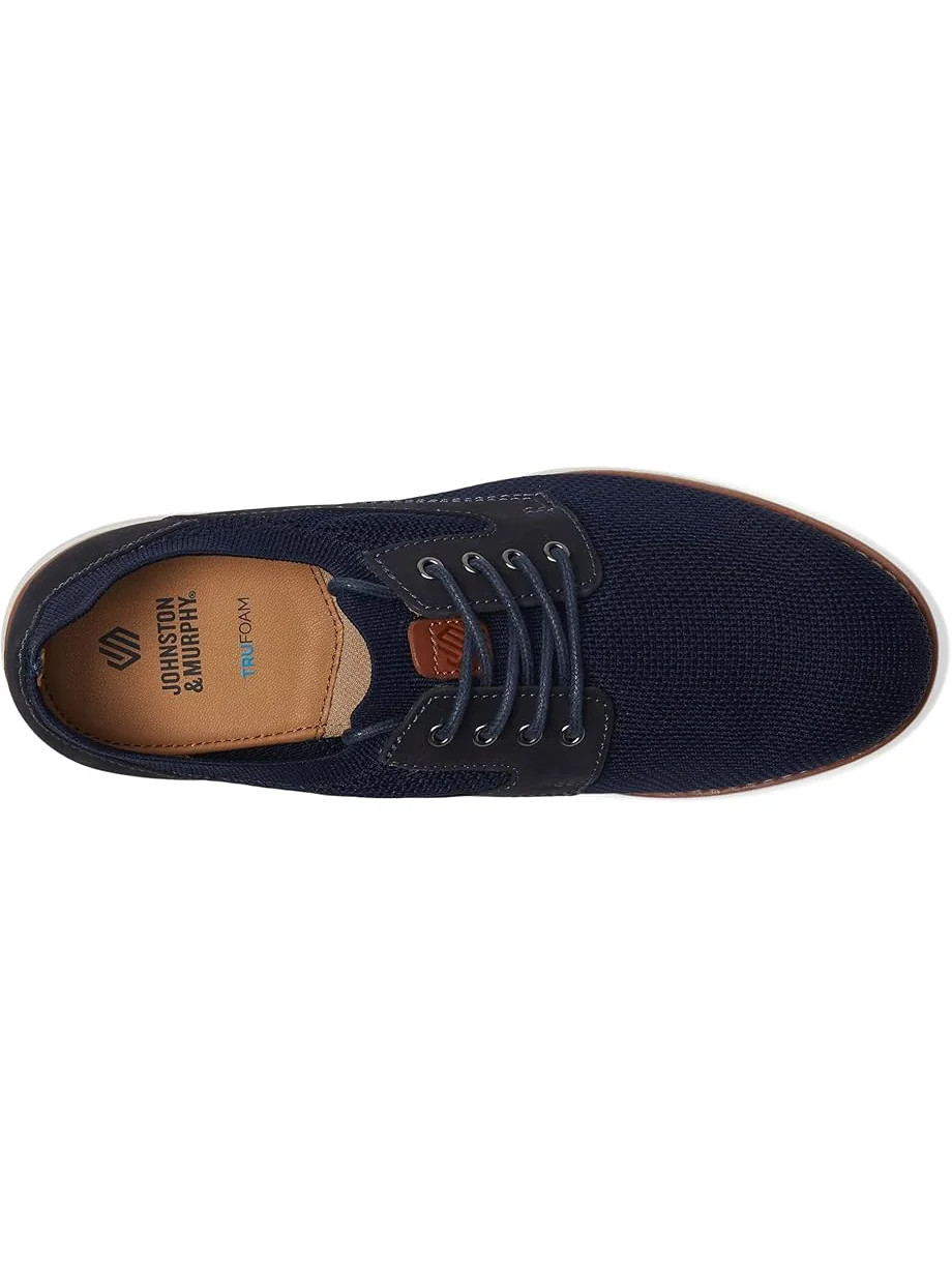 Детские оксфорды Johnston & Murphy Upton Knit Plain Toe (Little Kid/Big Kid) Johnston & Murphy Kids — 2