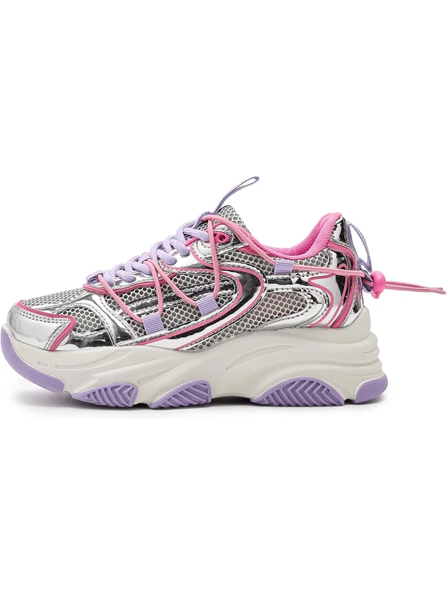 Детские кроссовки Steve Madden Kids Key (Little Kid/Big Kid) — 4