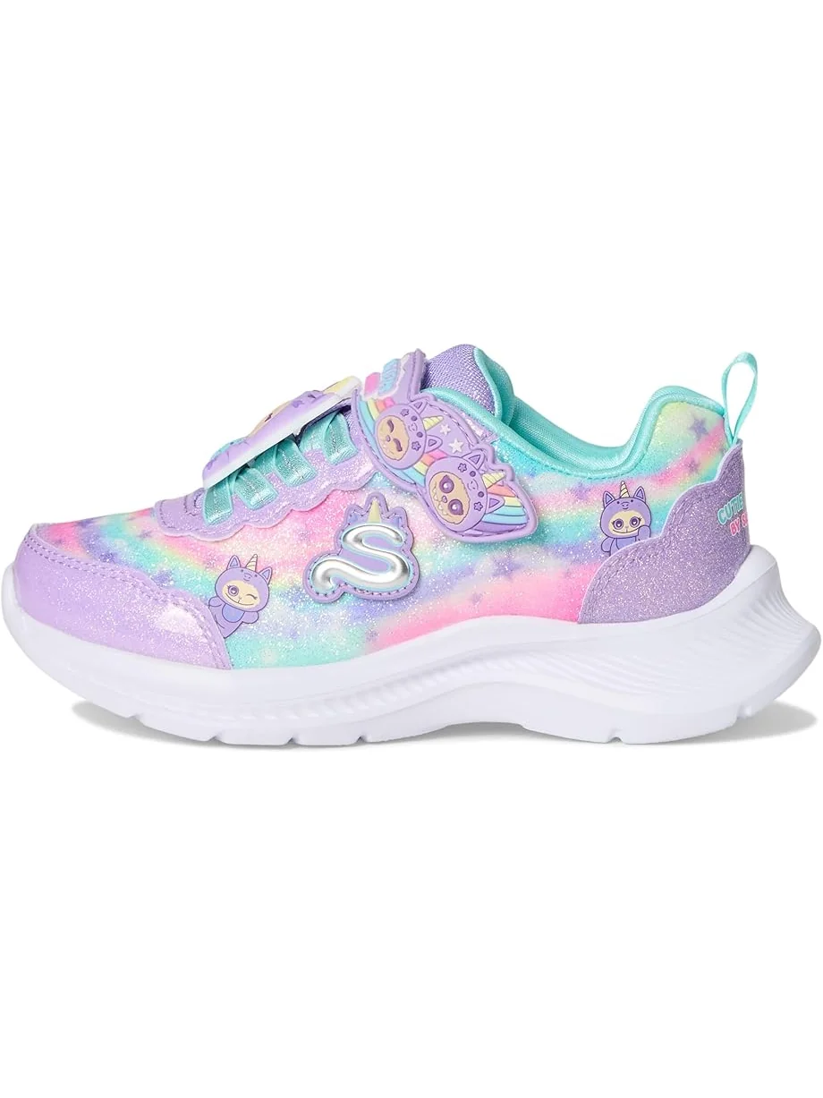 Детские кроссовки SKECHERS KIDS Jumpsters - Cutie Critters 302363L (Little Kid/Big Kid) — 4