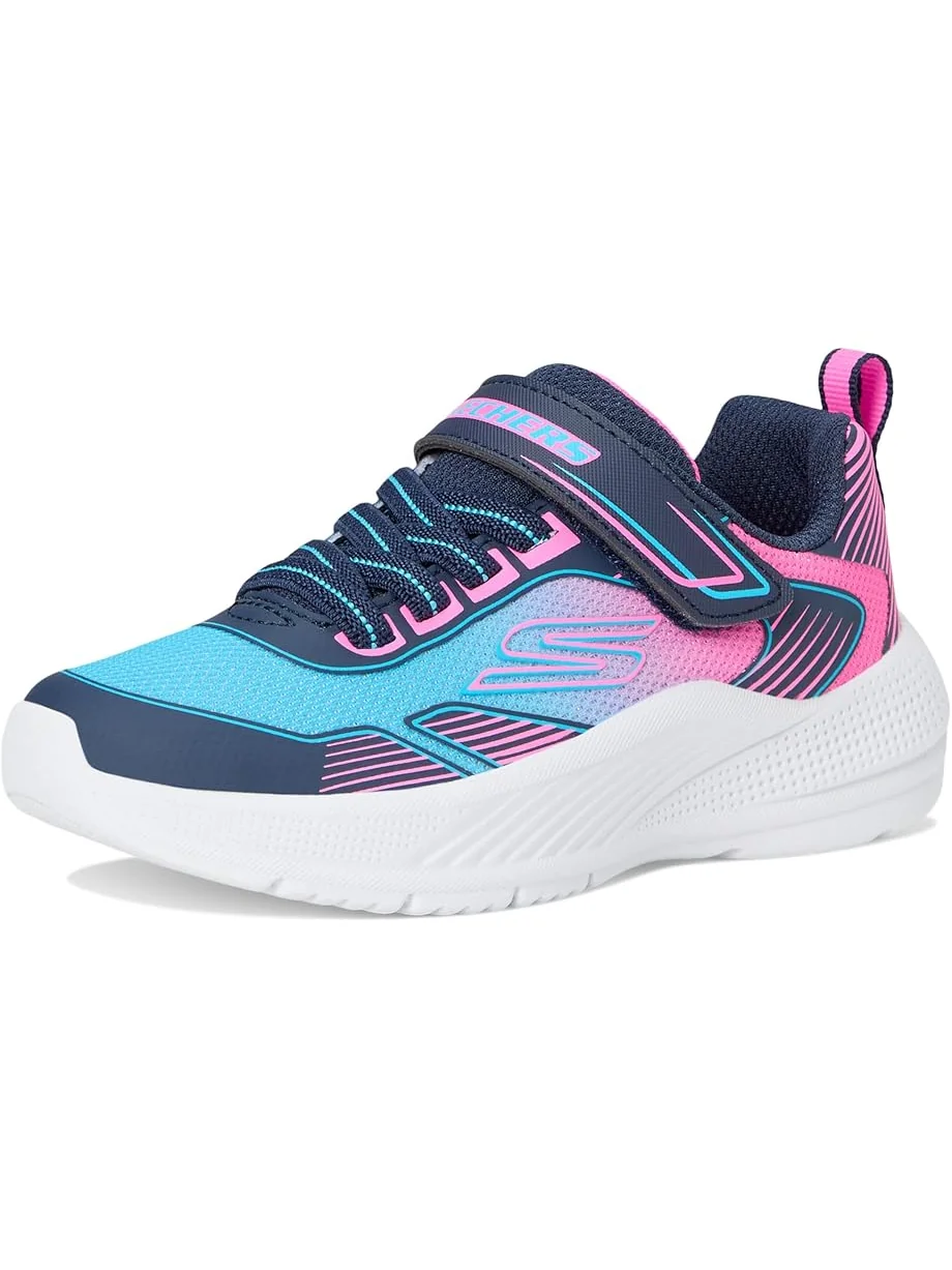 Женские кроссовки SKECHERS KIDS Microspec Advance - Oasis Point 303657L (Little Kid/Big Kid) — 7