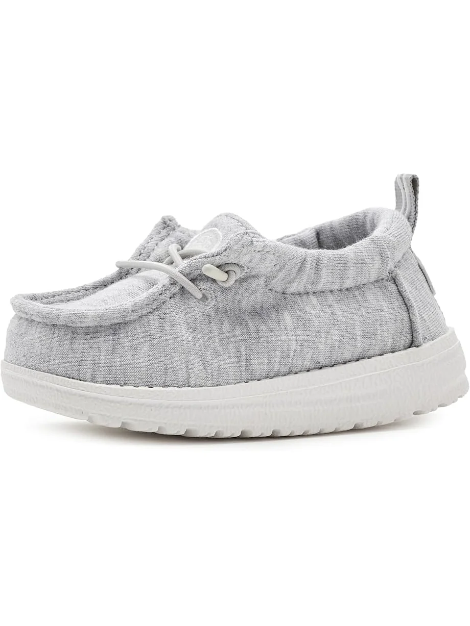 Детские слипоны Lildude Slip-On Stretch Jersey (для малышей) Hey Dude Kids — 1