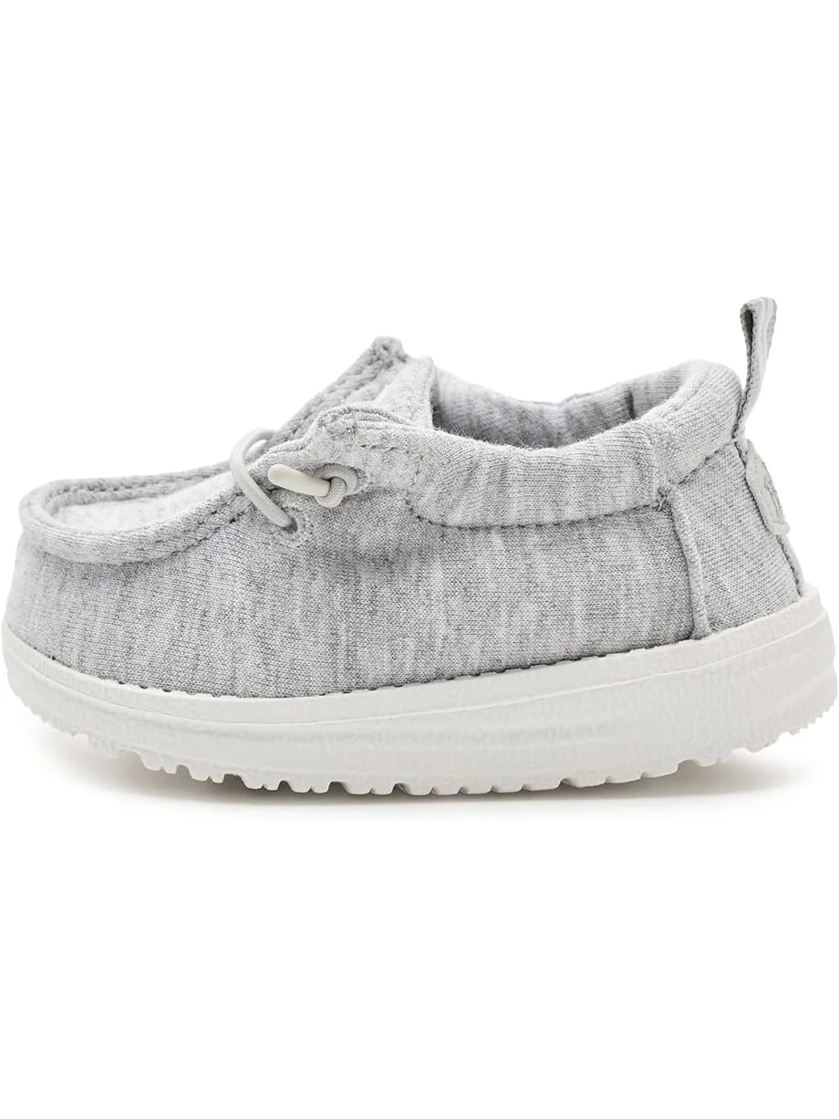 Детские слипоны Lildude Slip-On Stretch Jersey (для малышей) Hey Dude Kids — 4