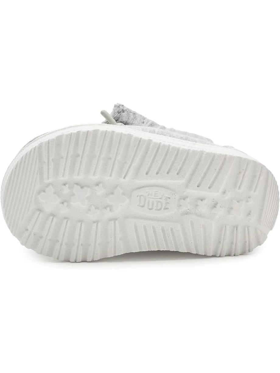Детские слипоны Lildude Slip-On Stretch Jersey (для малышей) Hey Dude Kids — 5