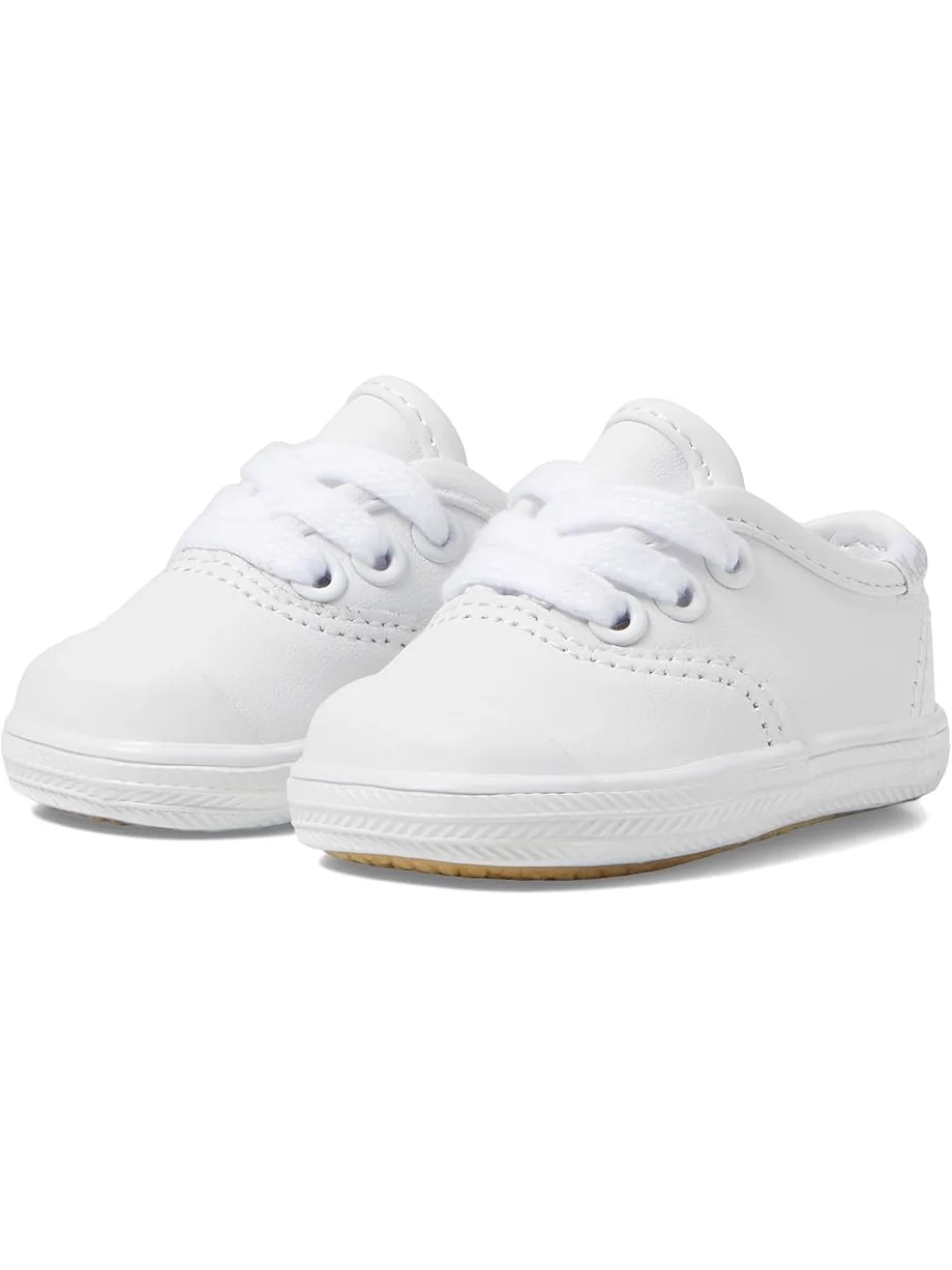 Детские ботиночки Keds Champion Toe Cap Crib (Toddler/Little Kid) Keds Kids — белый