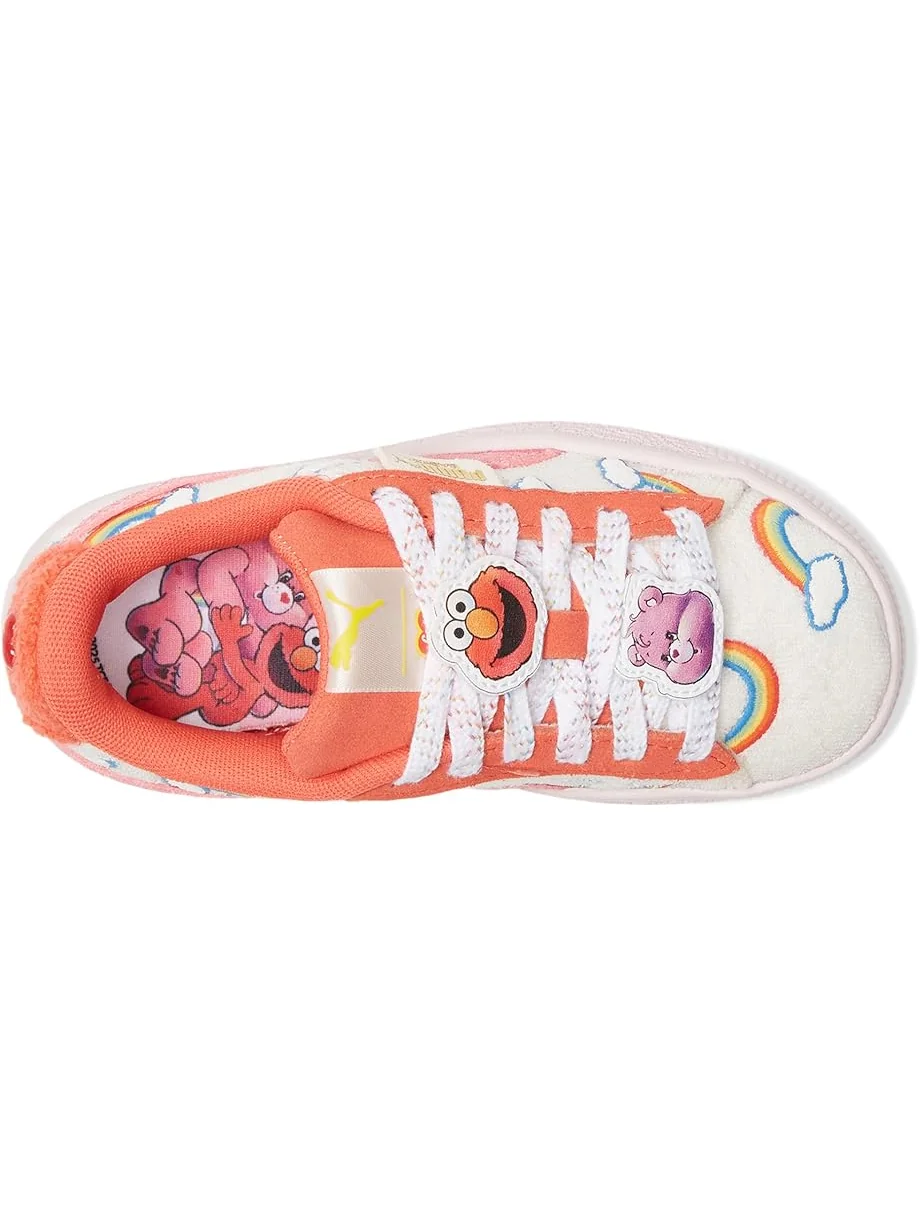 Детские кроссовки Puma Basket Care Bears x Sesame Street (Little Kid) PUMA Kids — 2