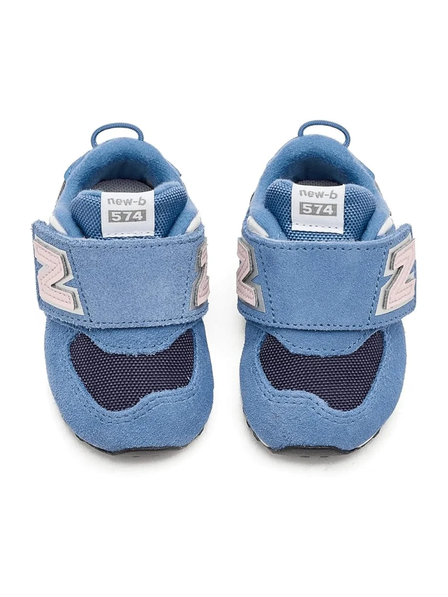 Детские кроссовки New Balance 574 Bungee Lace (Infant/Toddler) New Balance Kids — 2