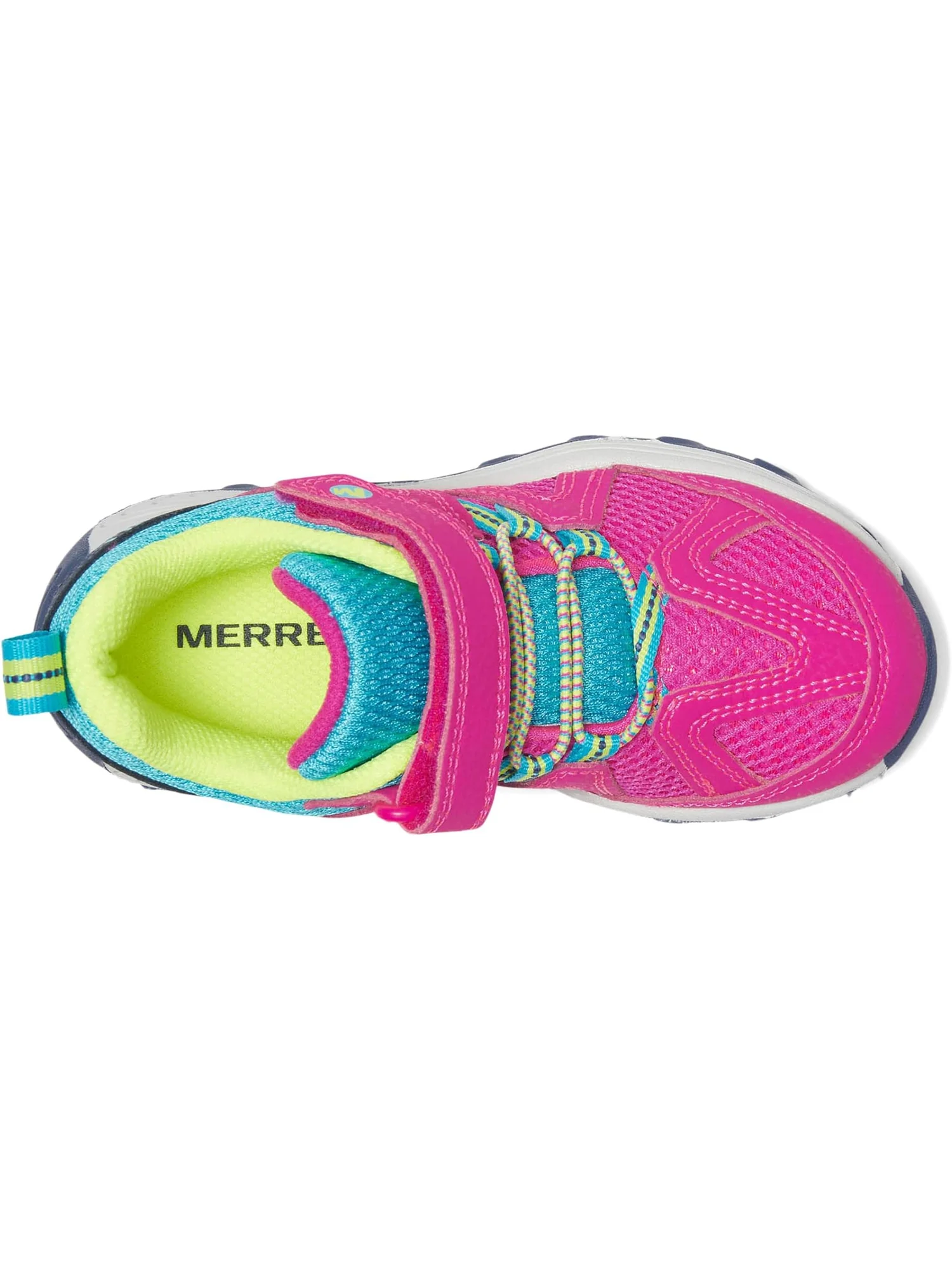 Походные ботинки Merrell Kids Ridge Trek — изображение 2 из 7, розовый