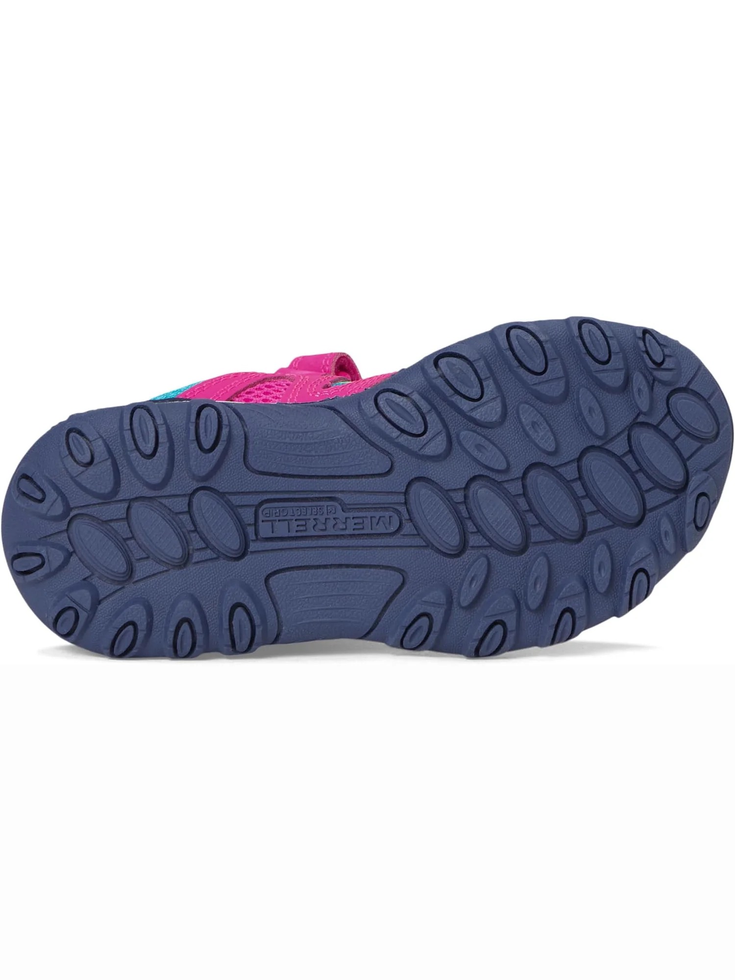Походные ботинки Merrell Kids Ridge Trek — изображение 3 из 7, розовый