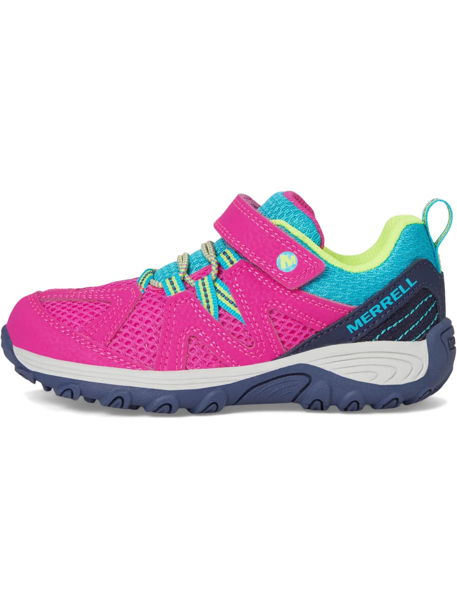 Походные ботинки Merrell Kids Ridge Trek — изображение 4 из 7, розовый