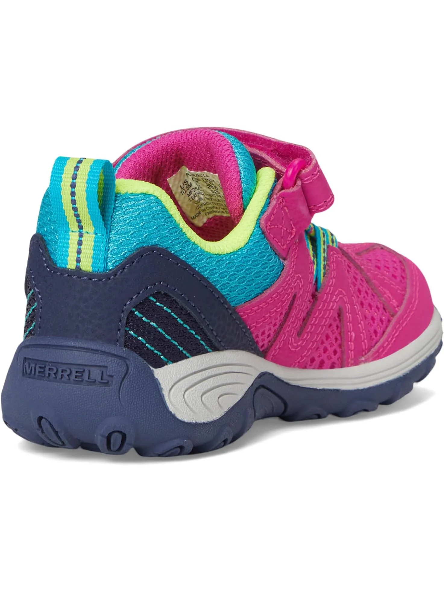 Походные ботинки Merrell Kids Ridge Trek — изображение 5 из 7, розовый