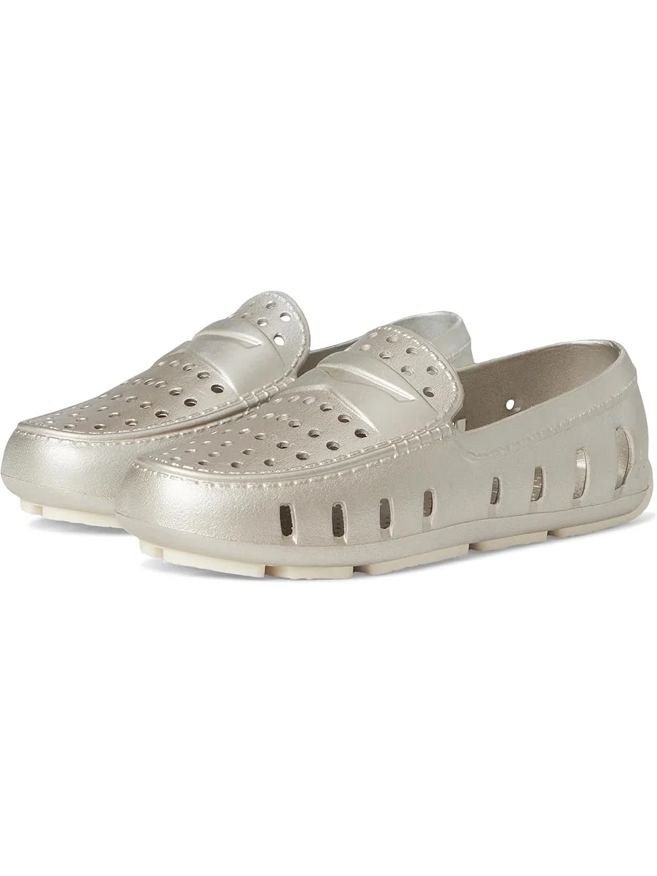 Детские лоферы Floafers Prodigy Driver Metallic (Big Kid) Floafers Kids — 1
