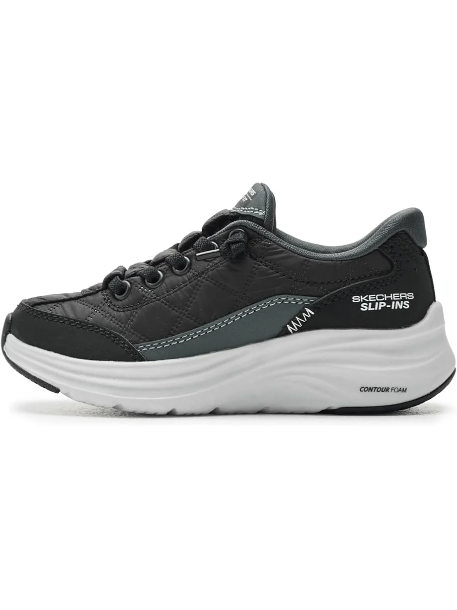 Детские кроссовки SKECHERS KIDS Hands Free Slip-Ins-Contour Foam - Cozy Fit 403892L (Little Kid/Big Kid) — 4
