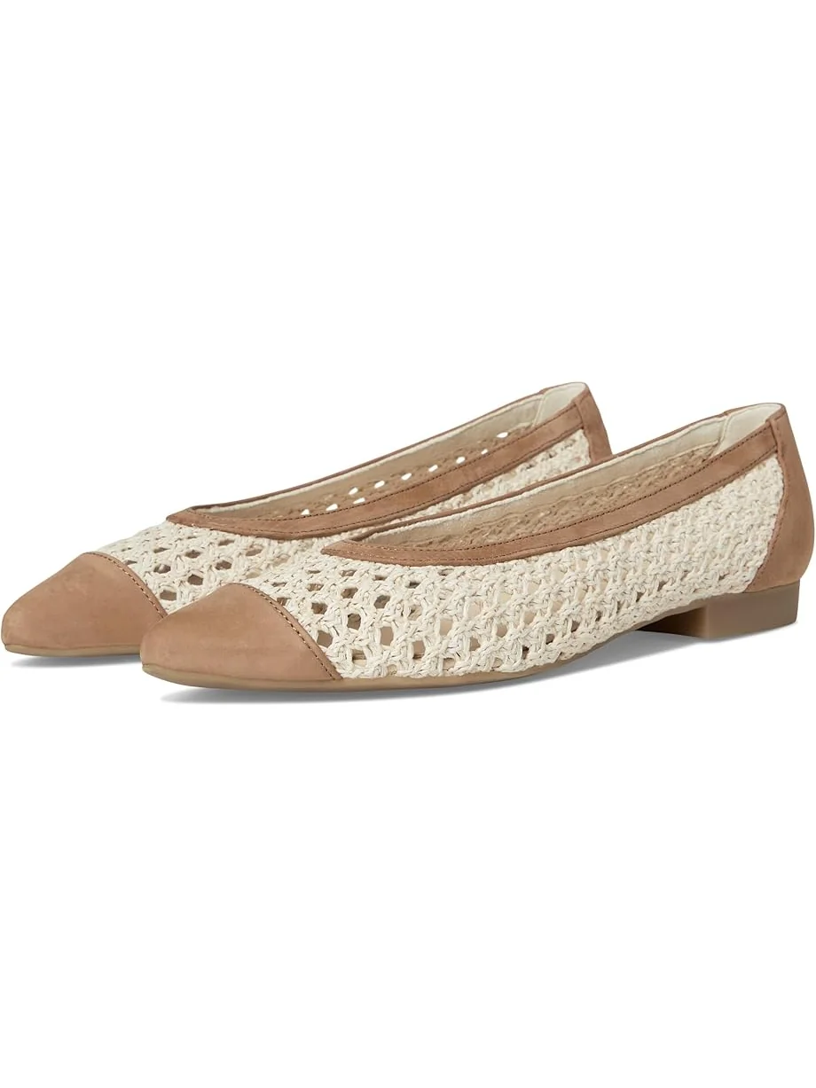Женские балетки Paul Green Daisy, Sisal Nature Diva — коричневый