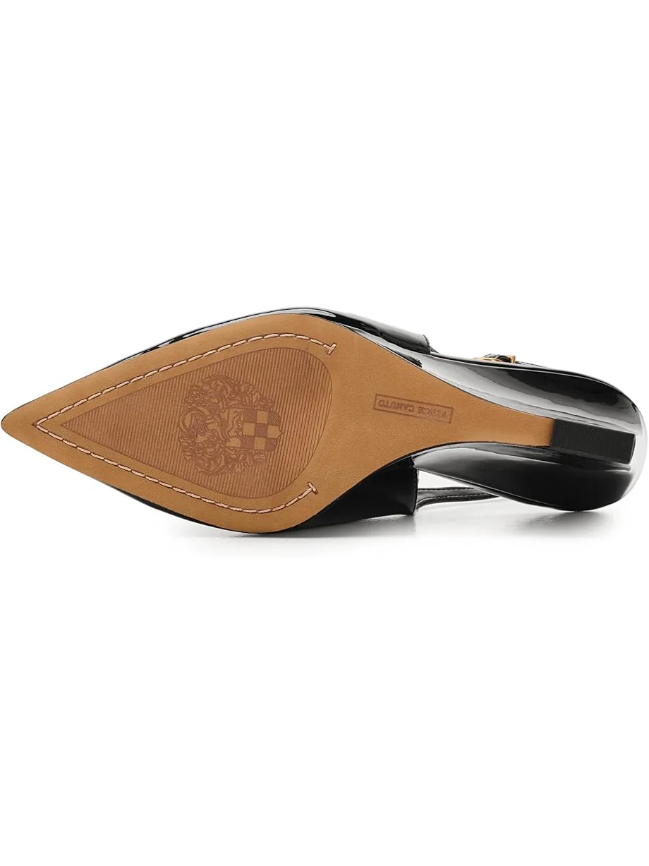 Женские босоножки-танкетки Vince Camuto Meristi Slingback Closed Toe — 5
