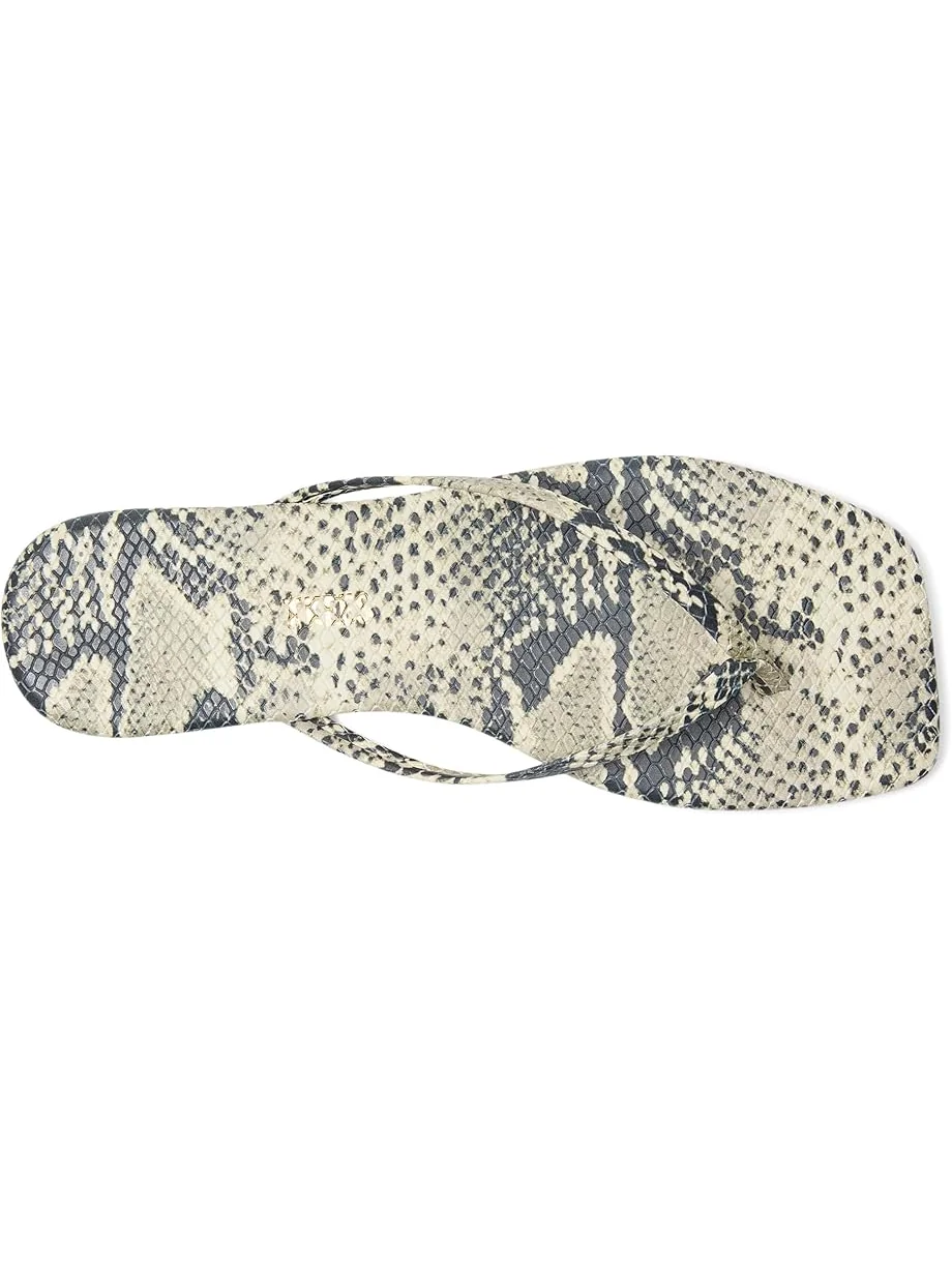 Женские сандалии TKEES Square Toe Exotics — 2
