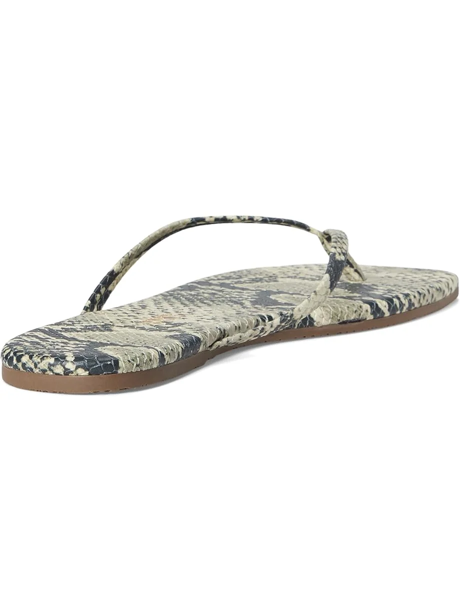 Женские сандалии TKEES Square Toe Exotics — 5