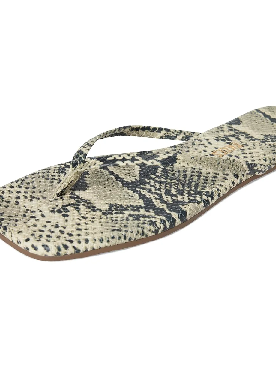 Женские сандалии TKEES Square Toe Exotics — 6