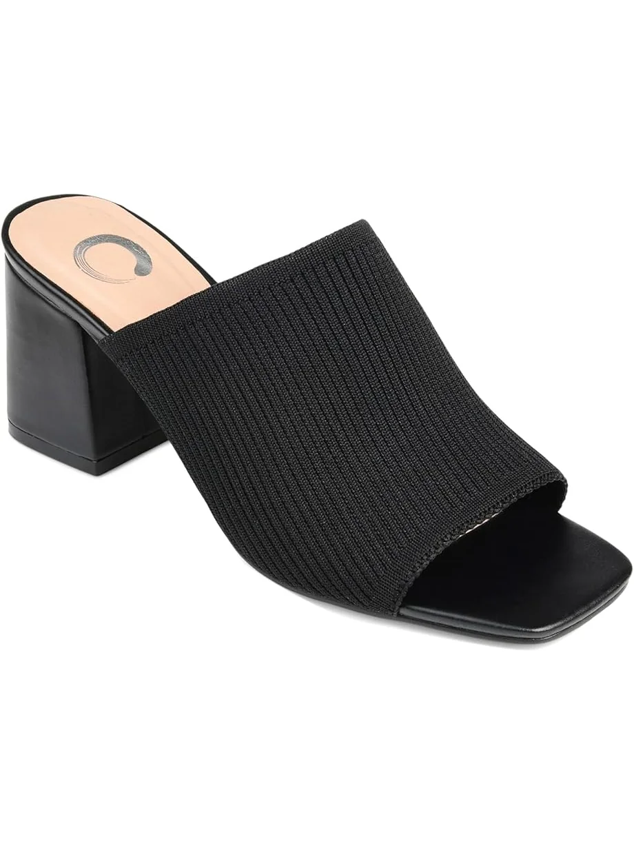 Женские босоножки на каблуке Journee Collection Lorenna Mule — 1
